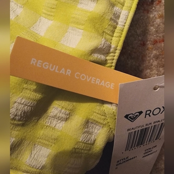 Roxy Beautiful Sun Bralette Bikini Top - NWT - Picture 10 of 12